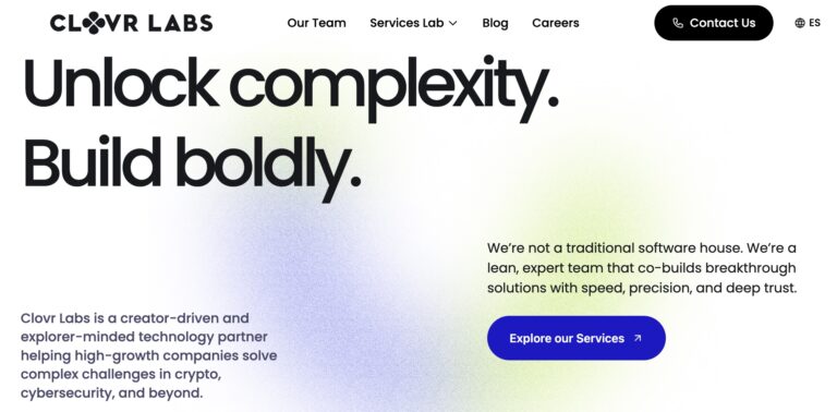 Clovr Labs Home Page