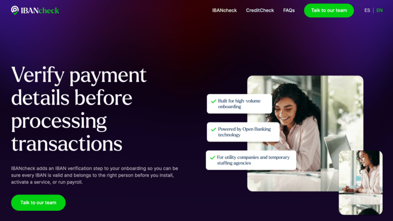 IBANcheck and CreditCheck_Clovr Labs